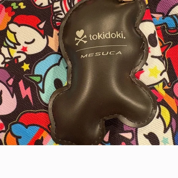 Tokidoki Colorful Cartoon Character Tote Bag - Picture 3 of 4